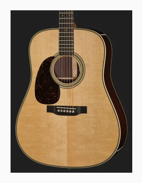 Martin Guitar HD28E LH, tastiera e capotasto, scatto 4