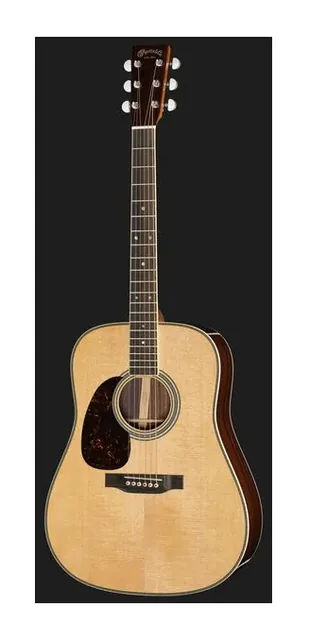 Martin Guitar HD35 LH, ponte e selletta, scatto 2