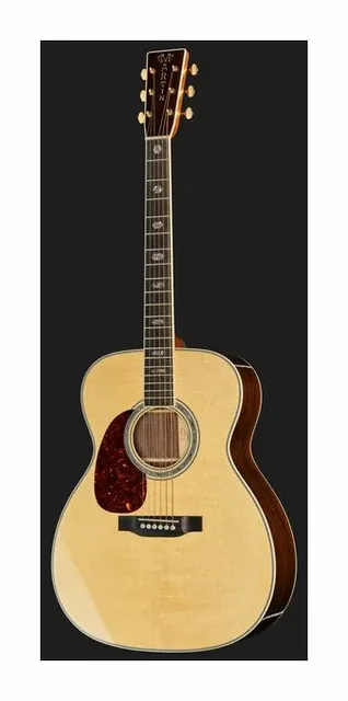 Martin Guitar J40 LH, tastiera e capotasto, scatto 2