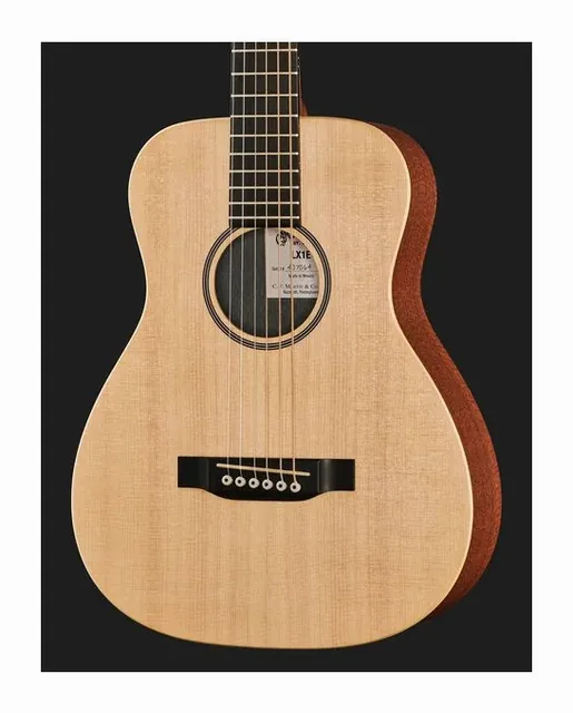 Martin Guitar LX1E LH, fondo e fasce, scatto 4