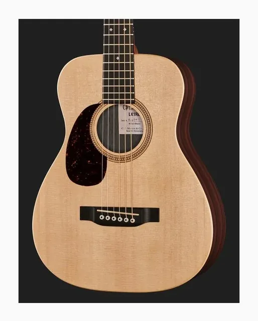 Martin Guitar LX1RE LH, ponte e selletta, scatto 4