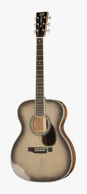 Martin Guitar OM-45 John Mayer 20th Anniv. da vicino, di fronte