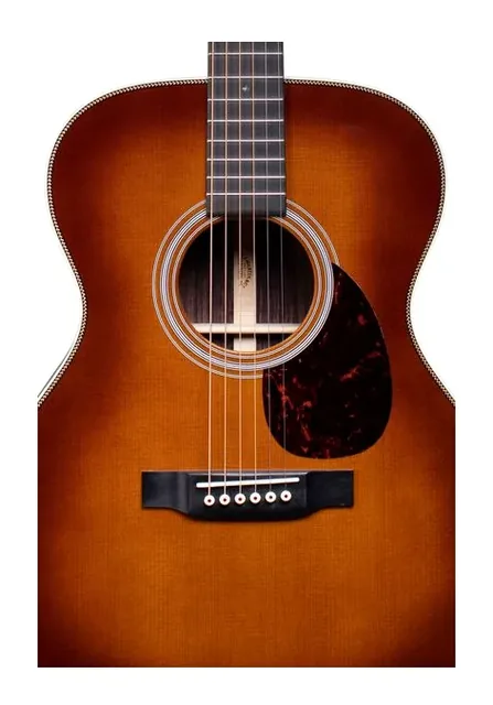 Martin Guitar OM28 Ambertone, tastiera e capotasto, scatto 3