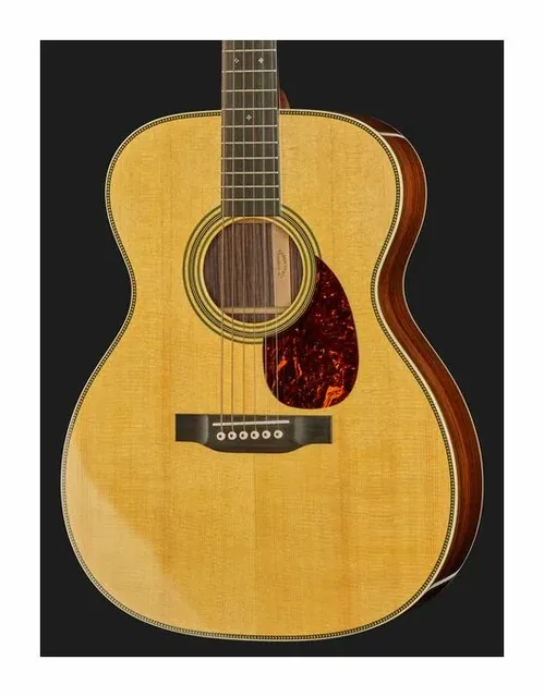 Martin Guitar OM28, buca e rosetta, scatto 4