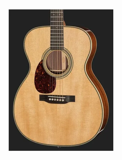 Martin Guitar OM28E LH, fondo e fasce, scatto 4