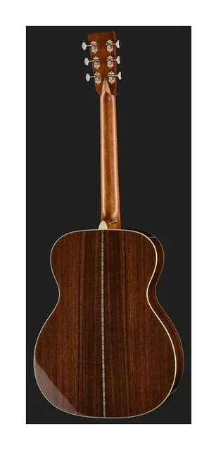 Martin Guitar OM28E LRB LH, ponte e selletta, scatto 3