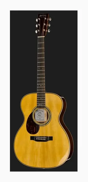 Martin Guitar OMJM John Mayer Lefthand, tastiera e capotasto, scatto 2