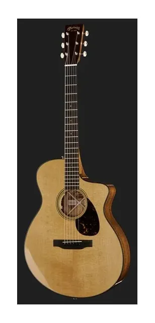 Martin Guitar SC-18E, tastiera e capotasto, scatto 2