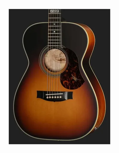 Maton EBG808 TE Sunburst, buca e rosetta, scatto 3