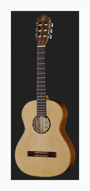 Ortega R121-3/4 NT, ponte e cordiera, scatto 2