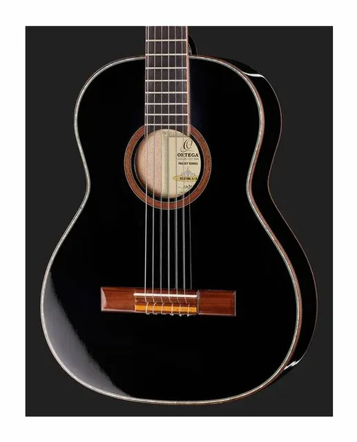 Ortega R221-3/4 BK, ponte e cordiera, scatto 4