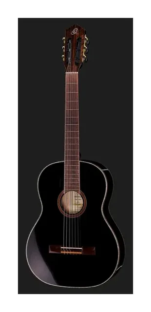 Ortega R221SNBK, ponte e cordiera, scatto 2