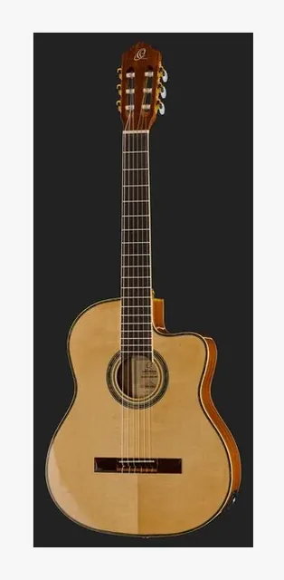 Ortega RCE141NT, buca e rosetta, scatto 2