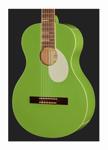 Ortega RGA-GAP Classicalguitar, buca e rosetta, scatto 4