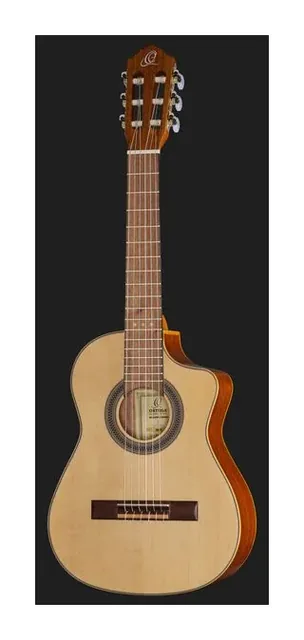 Ortega RQ25 Requinto, buca e rosetta, scatto 2