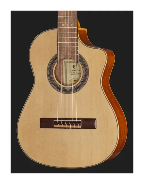 Ortega RQ25 Requinto, paletta a finestre e meccaniche, scatto 4