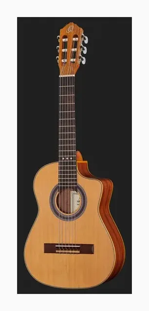 Ortega RQC25 Requinto, fondo e fasce, scatto 2