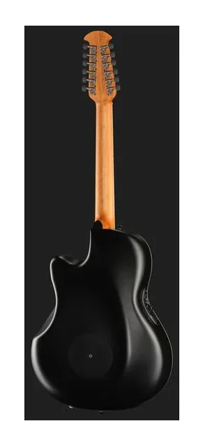 Ovation 2758-NEB-G 12 String Elite Pro, buca e rosetta, scatto 3