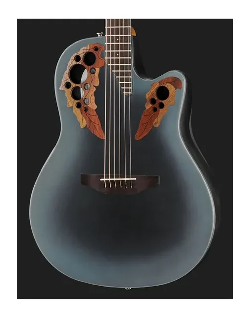 Ovation Celebrity Elite CE44-RBB-G, ponte e selletta, scatto 4