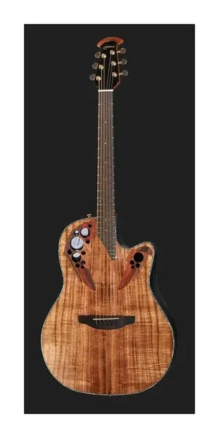 Ovation CelebrityElitePlusCE44P-FKOA-G, paletta e meccaniche, scatto 2
