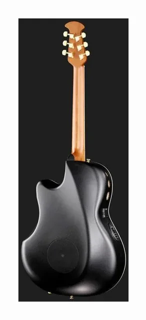 Ovation Celebrity Deluxe CDX40-1-G VSB, tastiera e capotasto, scatto 3