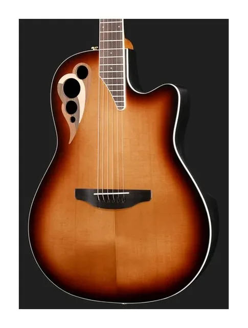 Ovation Celebrity Deluxe CDX40-1-G VSB, fondo e fasce, scatto 4