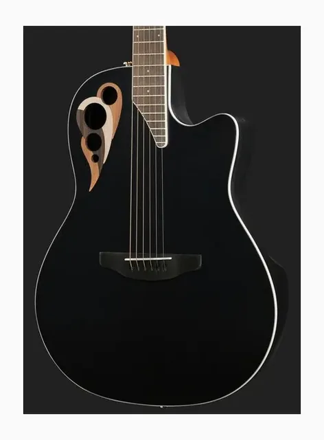 Ovation Celebrity Deluxe CDX40-5-G BLS, cassa vista di fronte, scatto 4