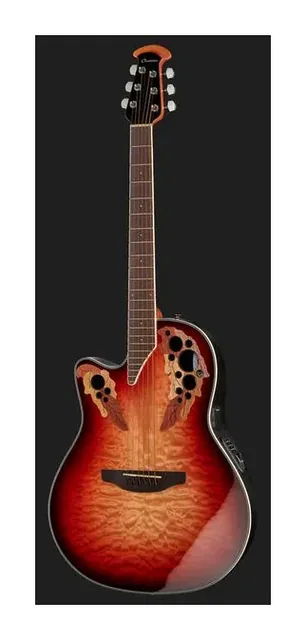 Ovation Celebrity El. Plus CE44LX-1R-G, cassa vista di fronte, scatto 2