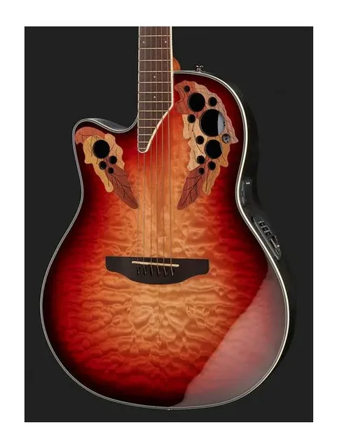 Ovation Celebrity El. Plus CE44LX-1R-G, buca e rosetta, scatto 4