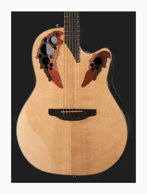Ovation Celebrity Elite CE44-4-G, buca e rosetta, scatto 4
