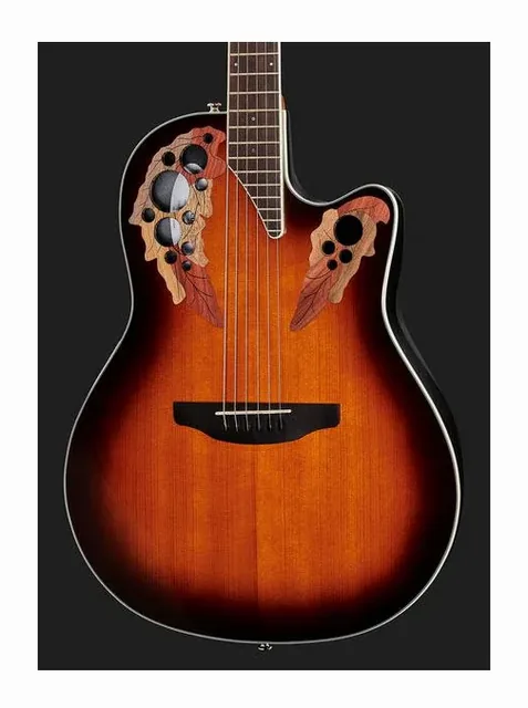 Ovation Celebrity Elite CE48-1-G, buca e rosetta, scatto 4