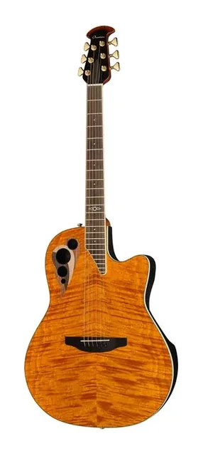 Ovation Celebrity Elite Deluxe CDX40P da vicino, di fronte