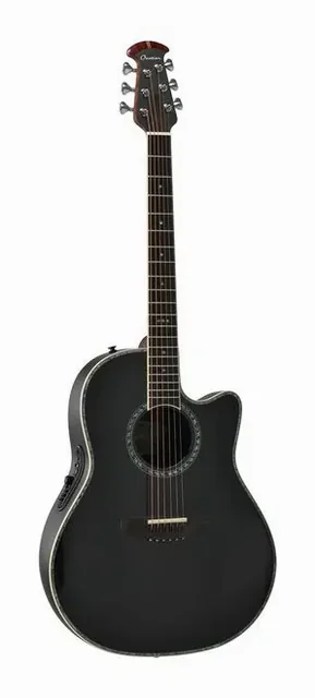 Ovation Custom Balladeer 2762BL-5-G, buca e rosetta, scatto 3