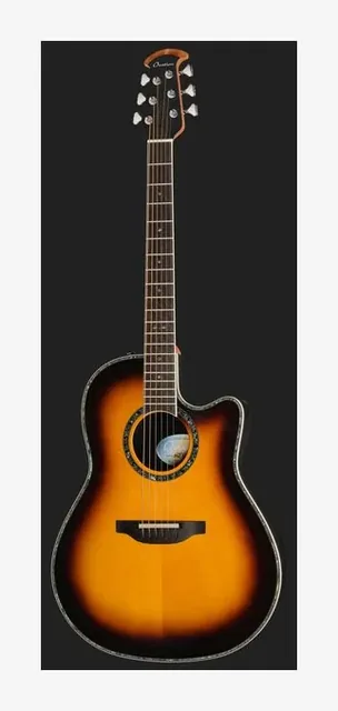 Ovation Custom Balladeer 2762BL-VB-G, tastiera e capotasto, scatto 2