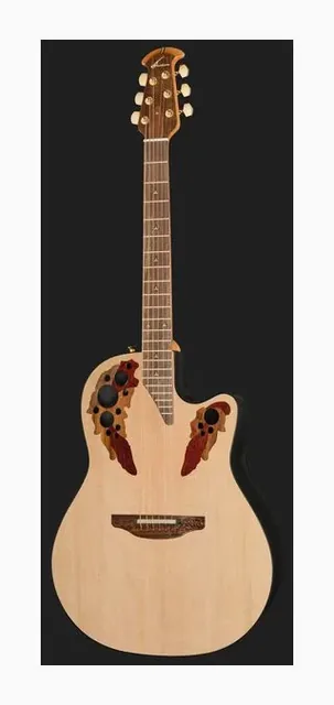 Ovation Pro Elite 1768-4S-G USA, ponte e selletta, scatto 2