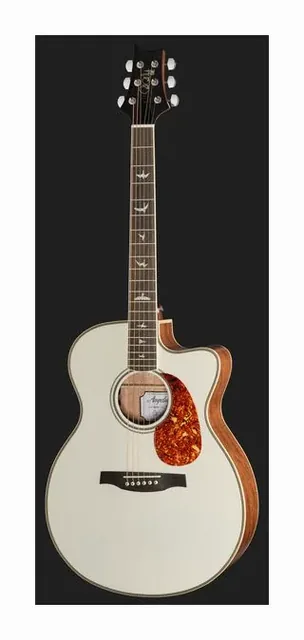 PRS SE A20E Antique White, tastiera e capotasto, scatto 2