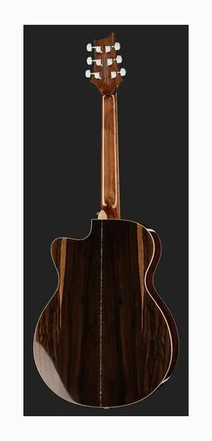 PRS SE A60E Natural, tastiera e capotasto, scatto 3