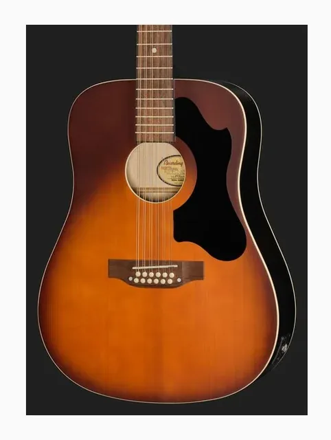 Recording King Dirty 30s Series 9 12-String, ponte e selletta, scatto 4