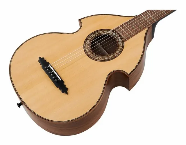 Scala Vilagio T.H. Art Nouveau Guitar, paletta a finestre e meccaniche, scatto 4