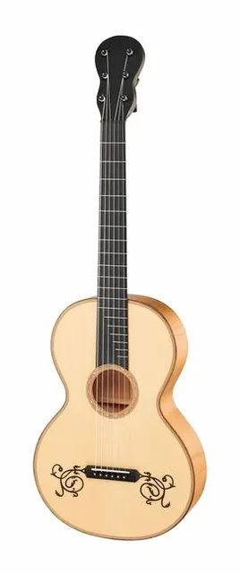 Scala Vilagio T.H. Romantic Guitar 1850 su sfondo neutro