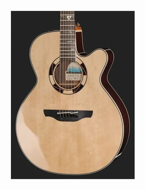 Takamine DSF48C, fondo e fasce, scatto 4