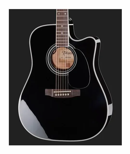 Takamine EF341SC w/Softcase, tastiera e capotasto, scatto 4