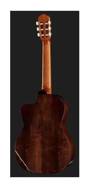 Takamine GC5CE Natur, tastiera e capotasto, scatto 3