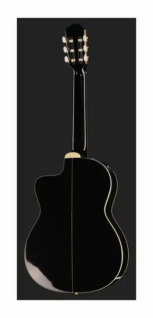 Takamine GC6CE-Blk, buca e rosetta, scatto 3