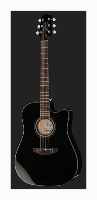 Takamine GD30CE-B, fondo e fasce, scatto 2