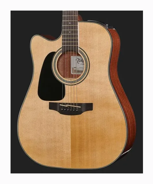 Takamine GD30CE-NAT-LH, cassa vista di fronte, scatto 4