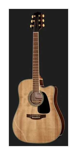 Takamine GD51CE-NAT, fondo e fasce, scatto 2