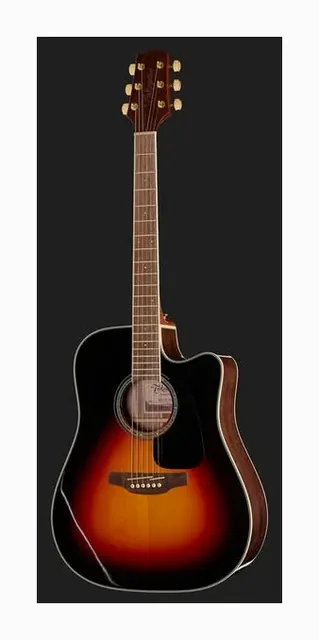 Takamine GD51CE-BSB, tastiera e capotasto, scatto 2