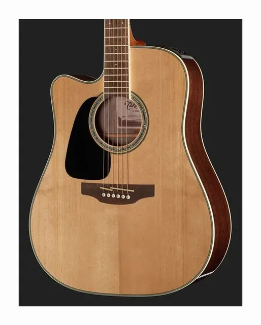 Takamine GD51CE-NAT LH, fondo e fasce, scatto 4
