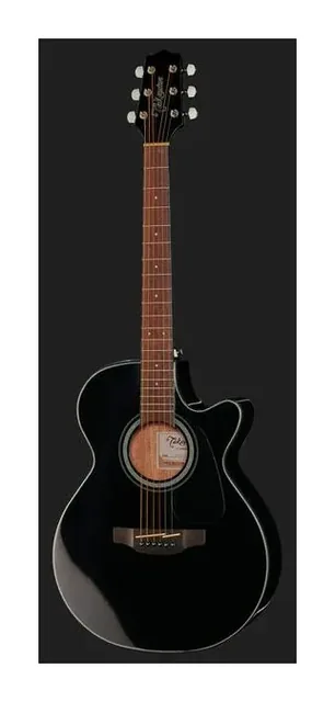 Takamine GF30CE-B, fondo e fasce, scatto 2